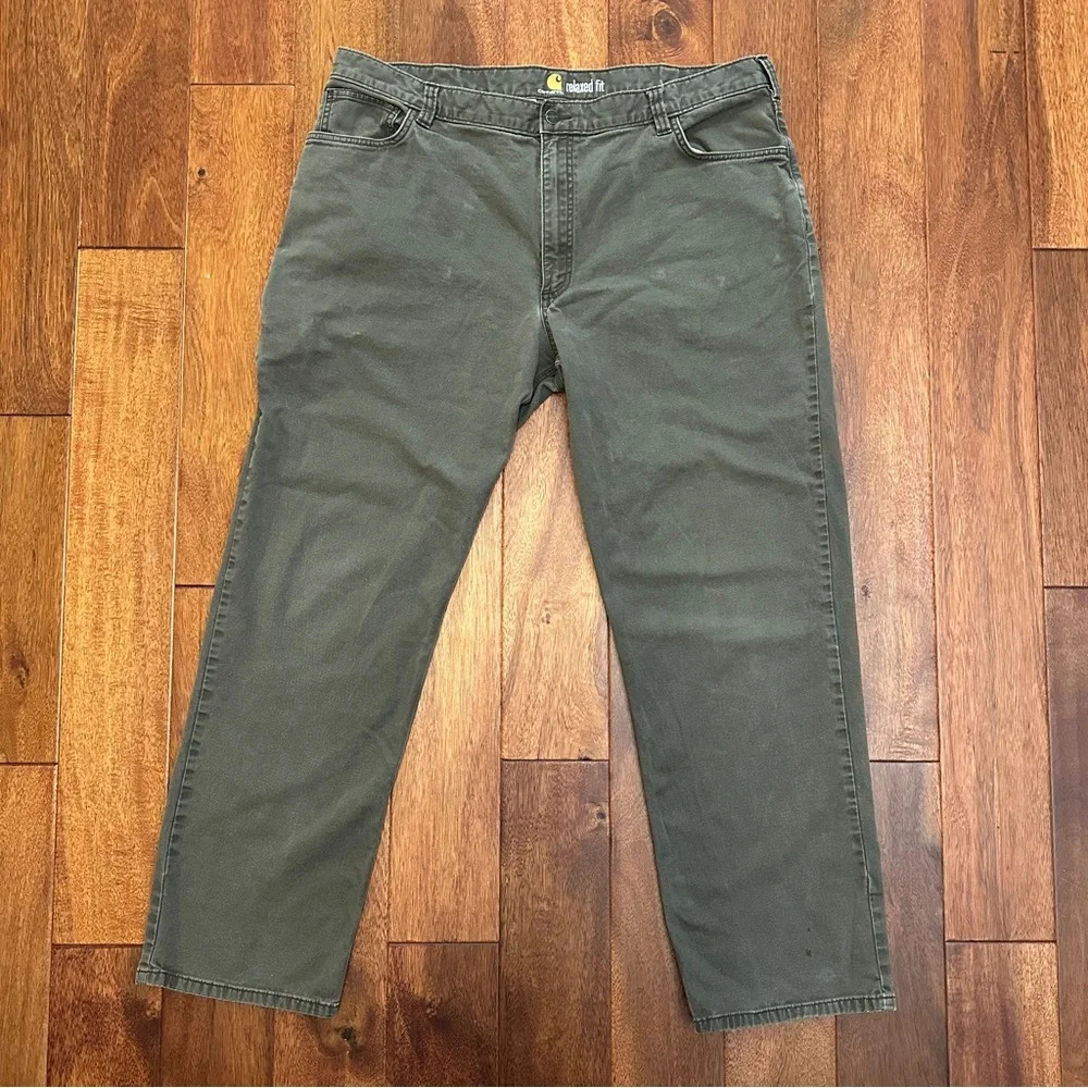 Carhartt Mens Rugged Flex Relaxed Fit Five Pocket Work Pants. Size 42x34.